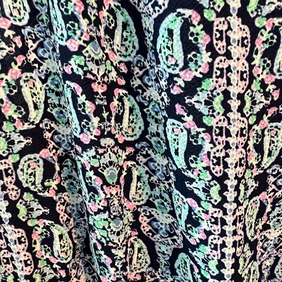 Talbots Blue Paisley Dress - Picture 4 of 15